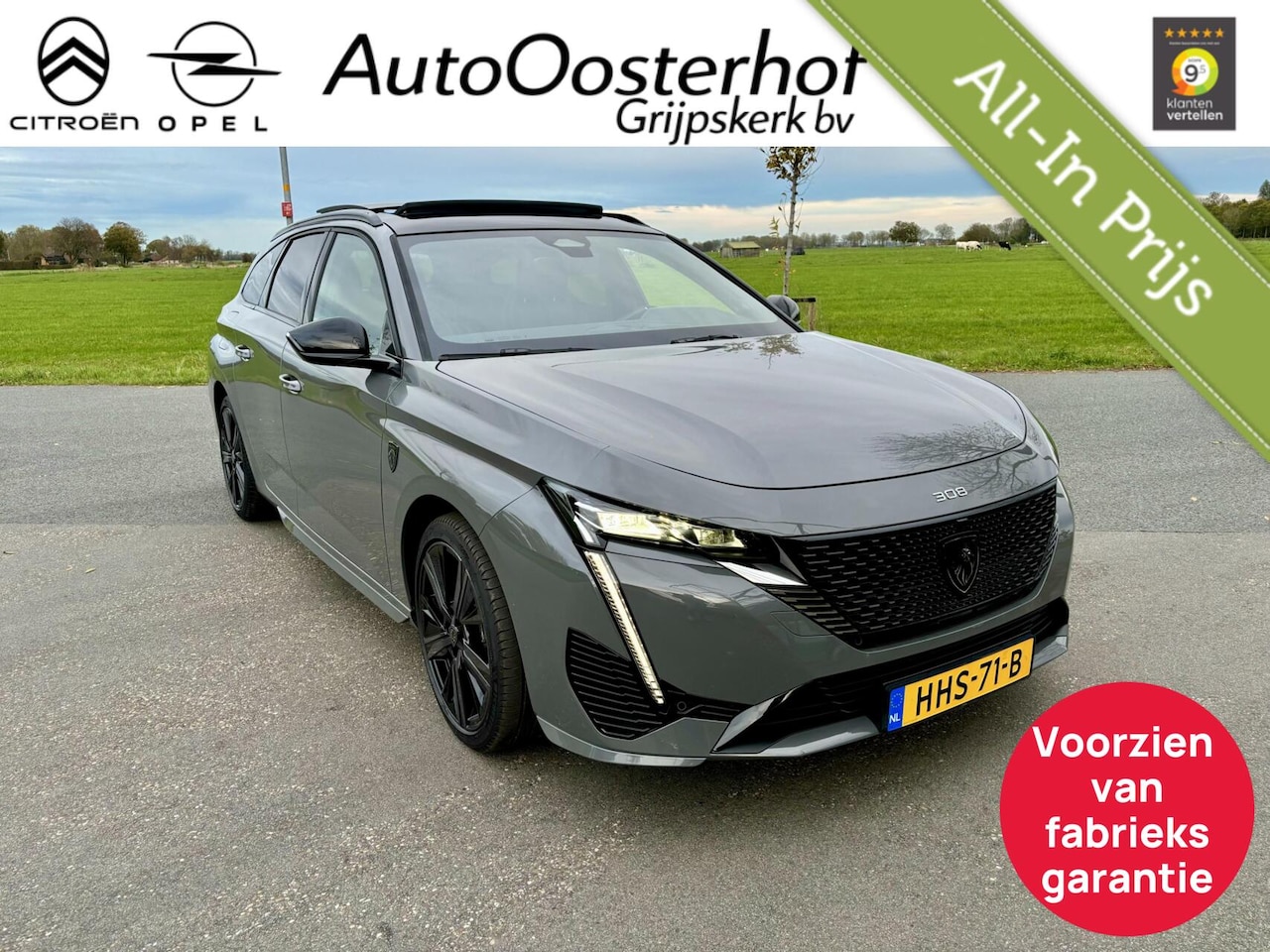 Peugeot 308 SW - 145pk Hybrid e-DCS6 GT+Pano+FocalHIFI - AutoWereld.nl
