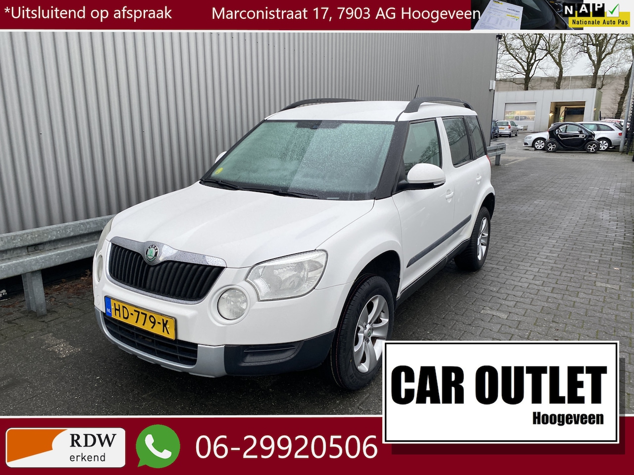 Skoda Yeti - 1.2 TSI Active A/C, Stoelvw, CC, PDC, LM, Afn.Trekh, nw. APK – Inruil Mogelijk – - AutoWereld.nl