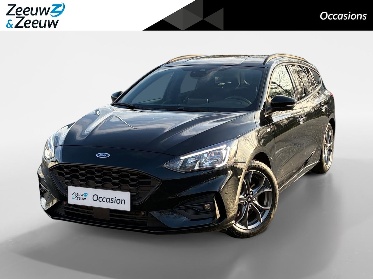 Ford Focus Wagon - 1.0 EcoBoost Hybrid ST Line X Business 155PK | Trekhaak | El. Achterklep | Privacy Glass | - AutoWereld.nl