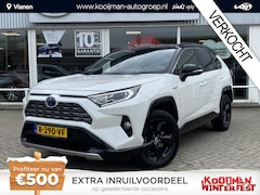 Toyota RAV4 - 2.5 Hybrid Style Bi Tone zwart dak , Lage km stand , Incl. Bearlock , Stoelverwarming , Le