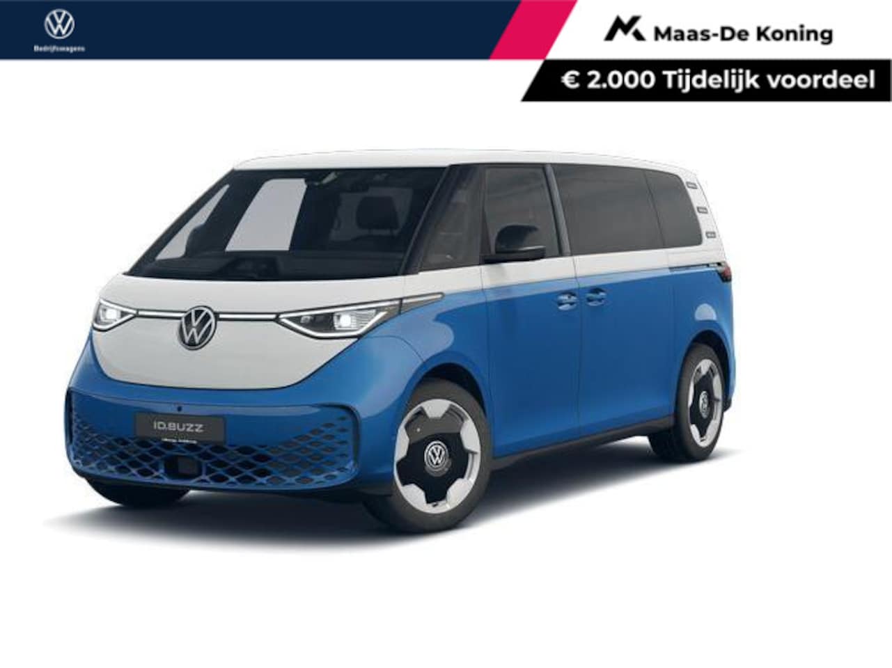 Volkswagen ID. Buzz - Bedrijfswagens Pro Bulli Limited 86kWh 286pk L2 734151 - AutoWereld.nl