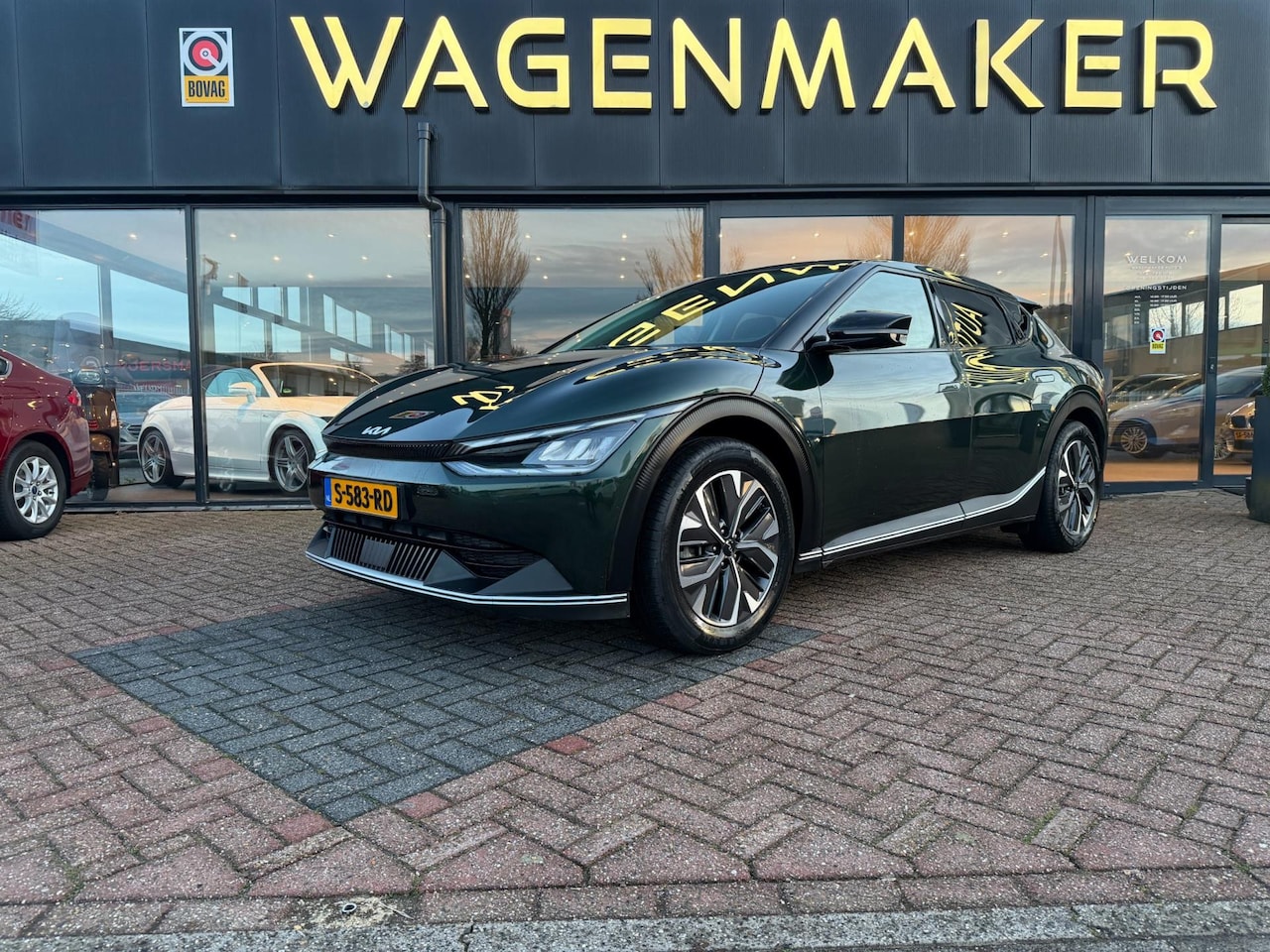 Kia EV6 - Air 58 kWh AUT|NAV|CAM|ACC|Stoelvw|1e Eigenaar! - AutoWereld.nl