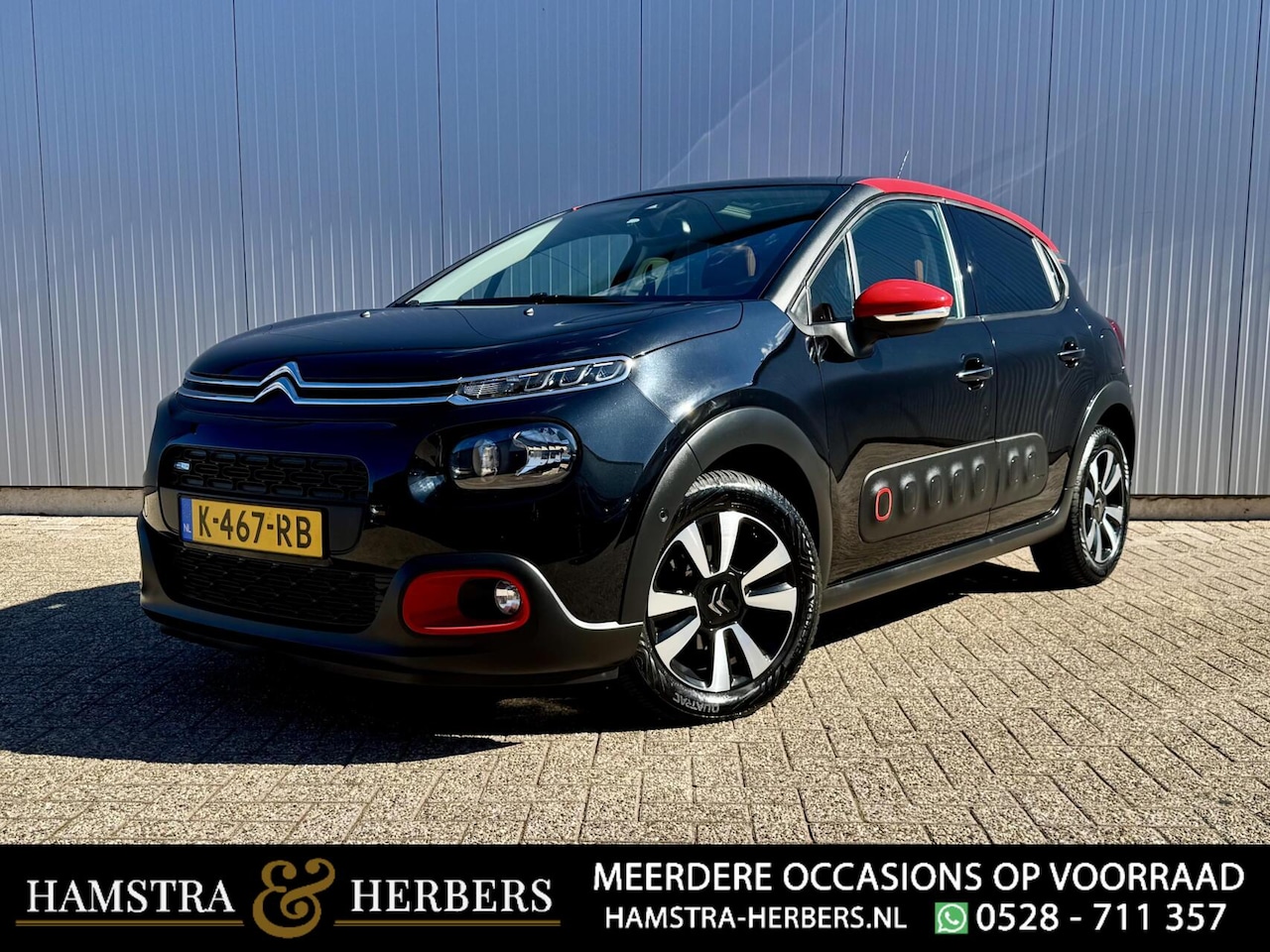 Citroën C3 - 1.2 PureTech S&S Shine zwart - AutoWereld.nl