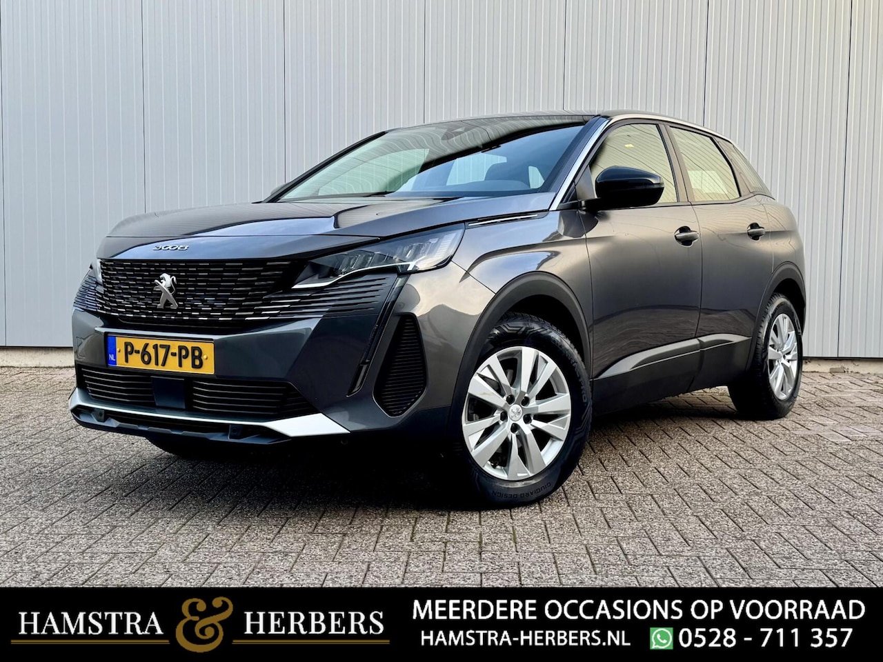 Peugeot 3008 - 1.2 PureTech Active Pack Business antraciet - AutoWereld.nl