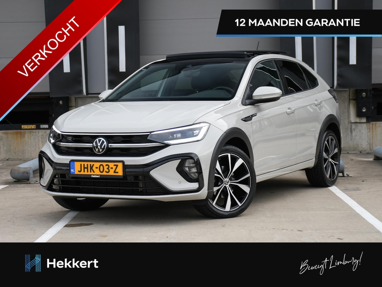 Volkswagen Taigo - R-Line Business 1.5 TSI 150pk Automaat SCHUIF-DAK | 18''LM | DODE HOEK | ADAPT. CRUISE | L - AutoWereld.nl