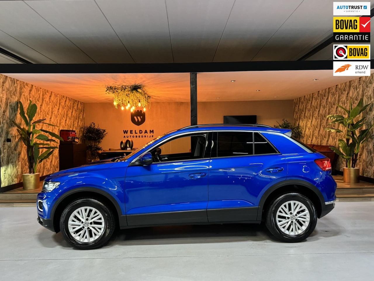 Volkswagen T-Roc - 1.5 TSI Style Garantie Carplay StoelVW Adoptieve Cruise Front ASS Clima Navi Led Dab Rijkl - AutoWereld.nl