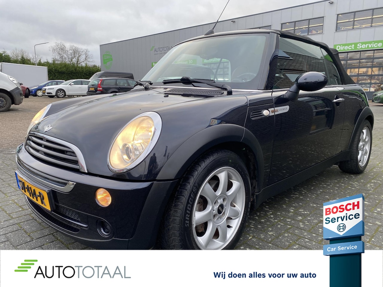 MINI Cabrio - Mini 1.6 One Salt STOELVERW. - AIRCO - LMV - BT - NAV - AutoWereld.nl