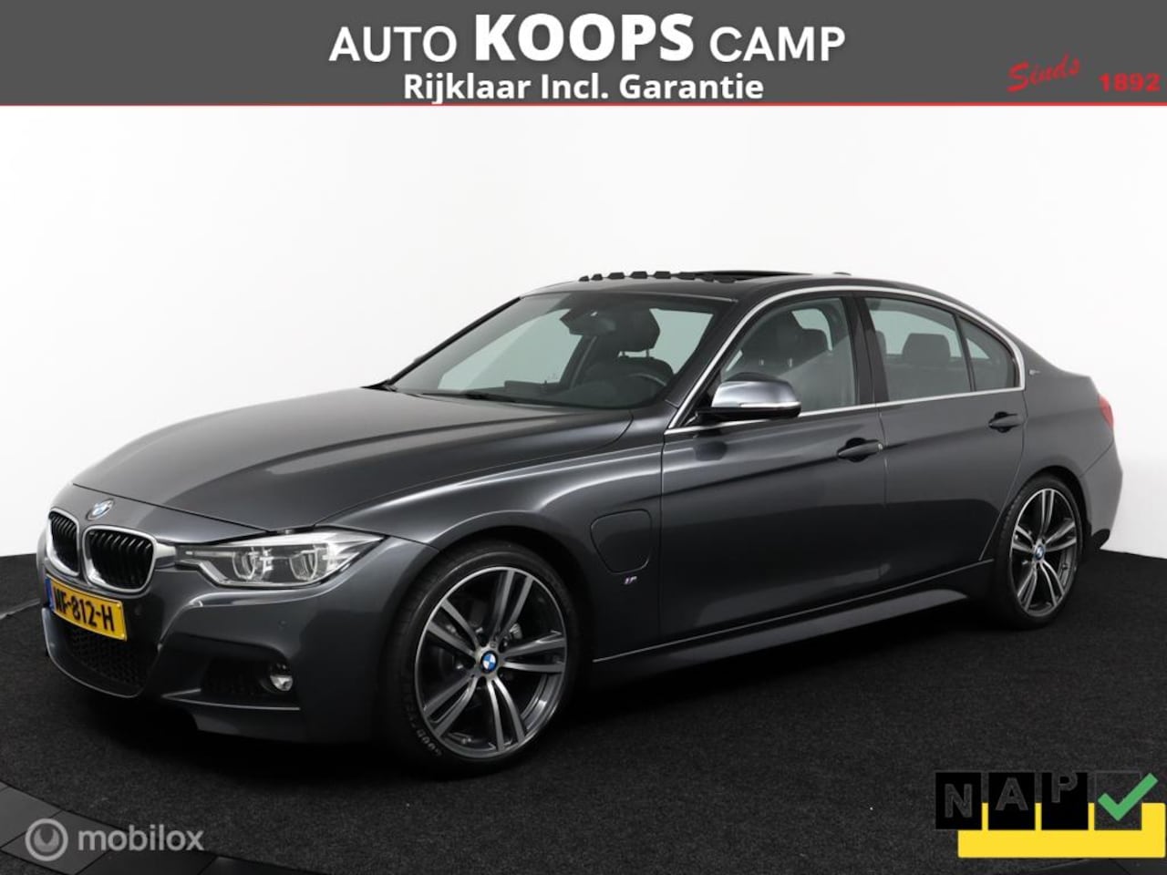 BMW 3-serie - 330e Aut8 252 Pk High Executive M-Sport | Schuif-kanteldak | Clima | Navigatie | Vol optie - AutoWereld.nl