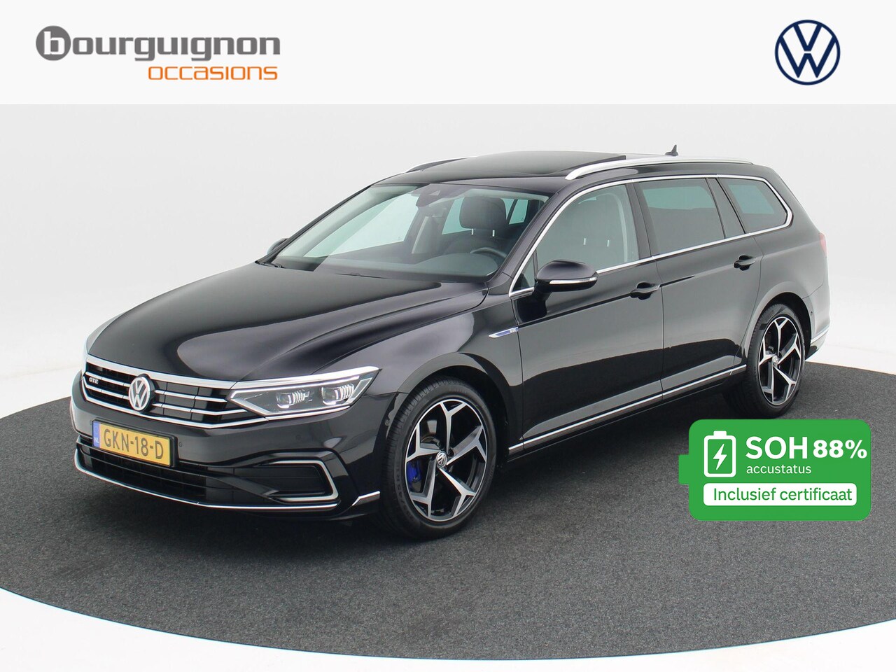 Volkswagen Passat Variant - 1.4 TSi 218 Pk Automaat PHEV GTE Business | Adaptive Cruise | Panoramadak | Stoelverwarmin - AutoWereld.nl
