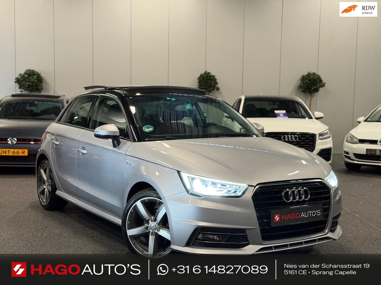 Audi A1 Sportback - 1.0 TFSI Sport S-Line NAVI/LED/PANO/STOELVERW/PDC/MULTIMEDIA - AutoWereld.nl