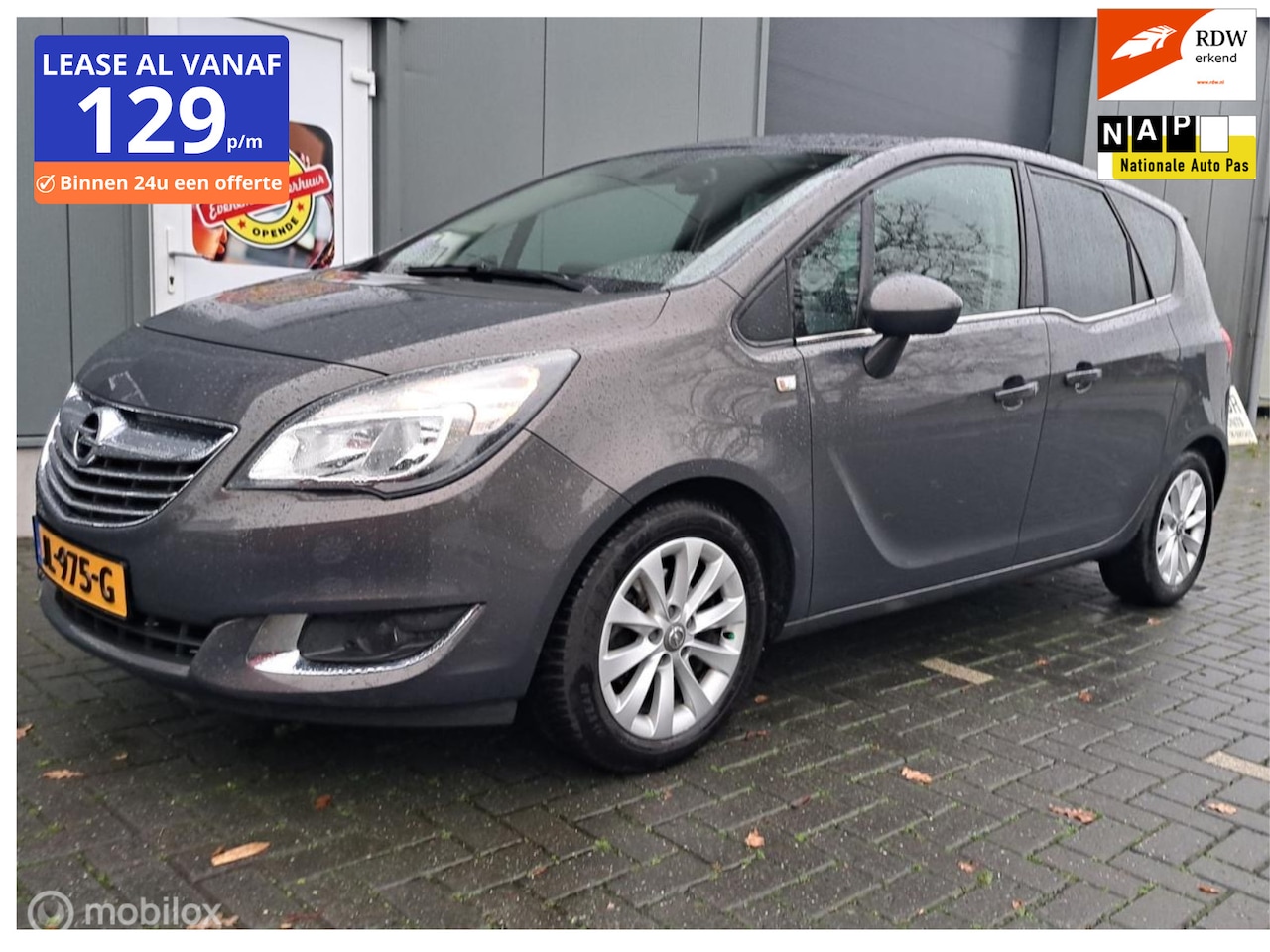 Opel Meriva - 1.4 Turbo Cosmo HOOGZITTER!!! - AutoWereld.nl