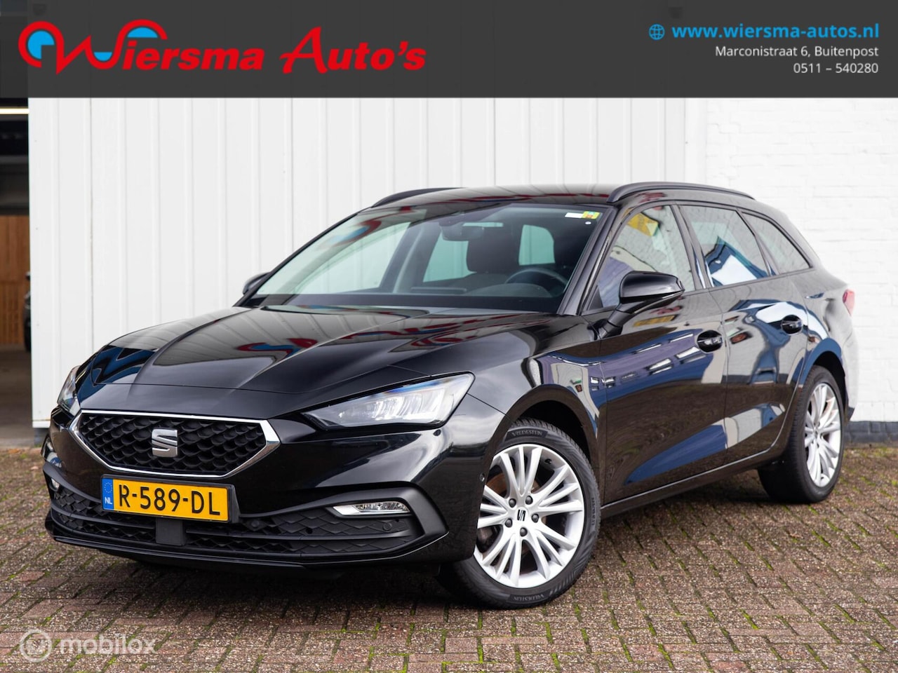 SEAT Leon Sportstourer - 1.0 TSI Style business intense|Carplay|LED|Virtual cockpit|Trekhaak - AutoWereld.nl