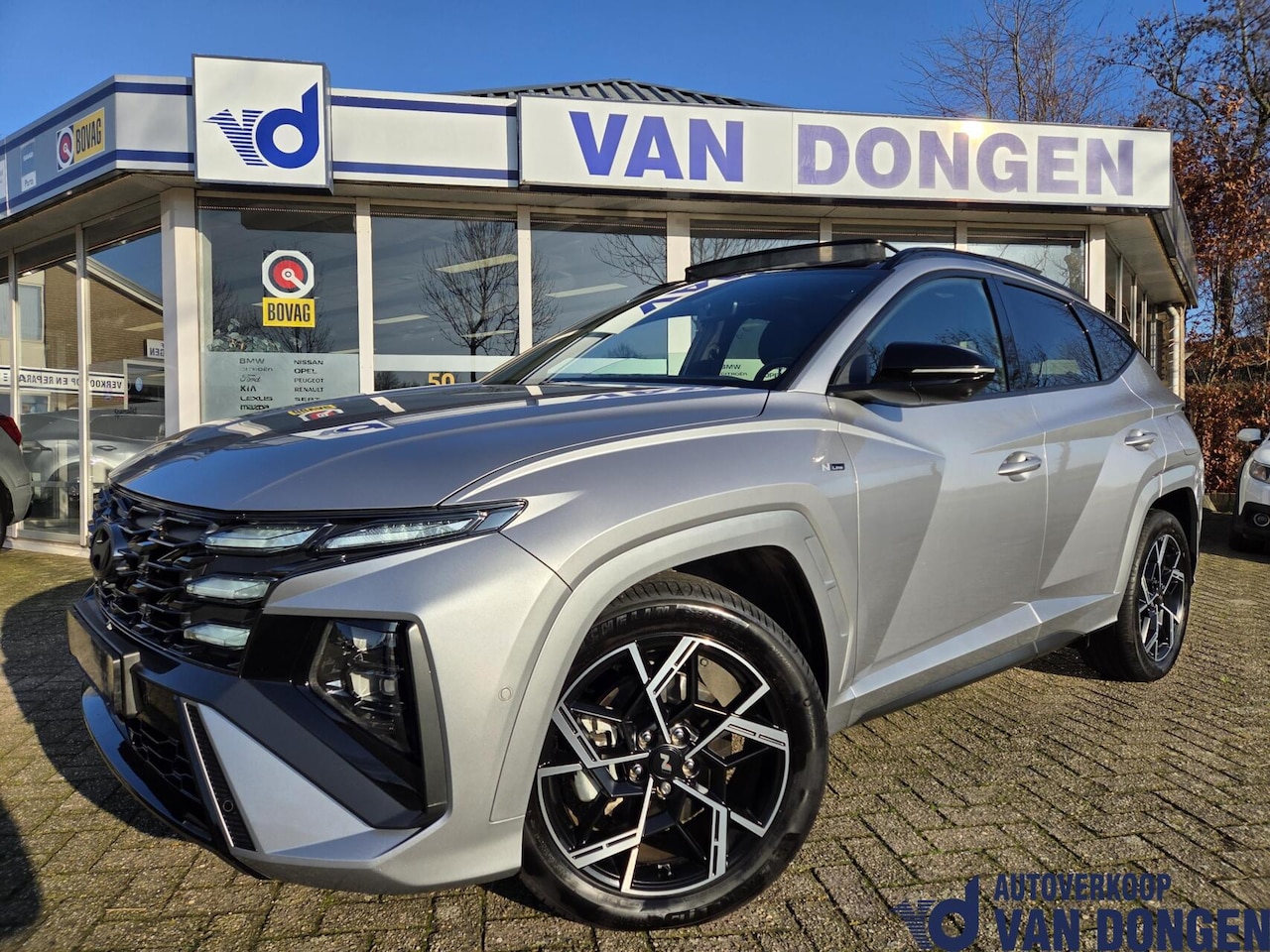 Hyundai Tucson - 1.6 T-GDI HEV N Line Sky | NIEUW MODEL! | Full Hybrid 230 PK | Full Option-Trekhaak-Panora - AutoWereld.nl
