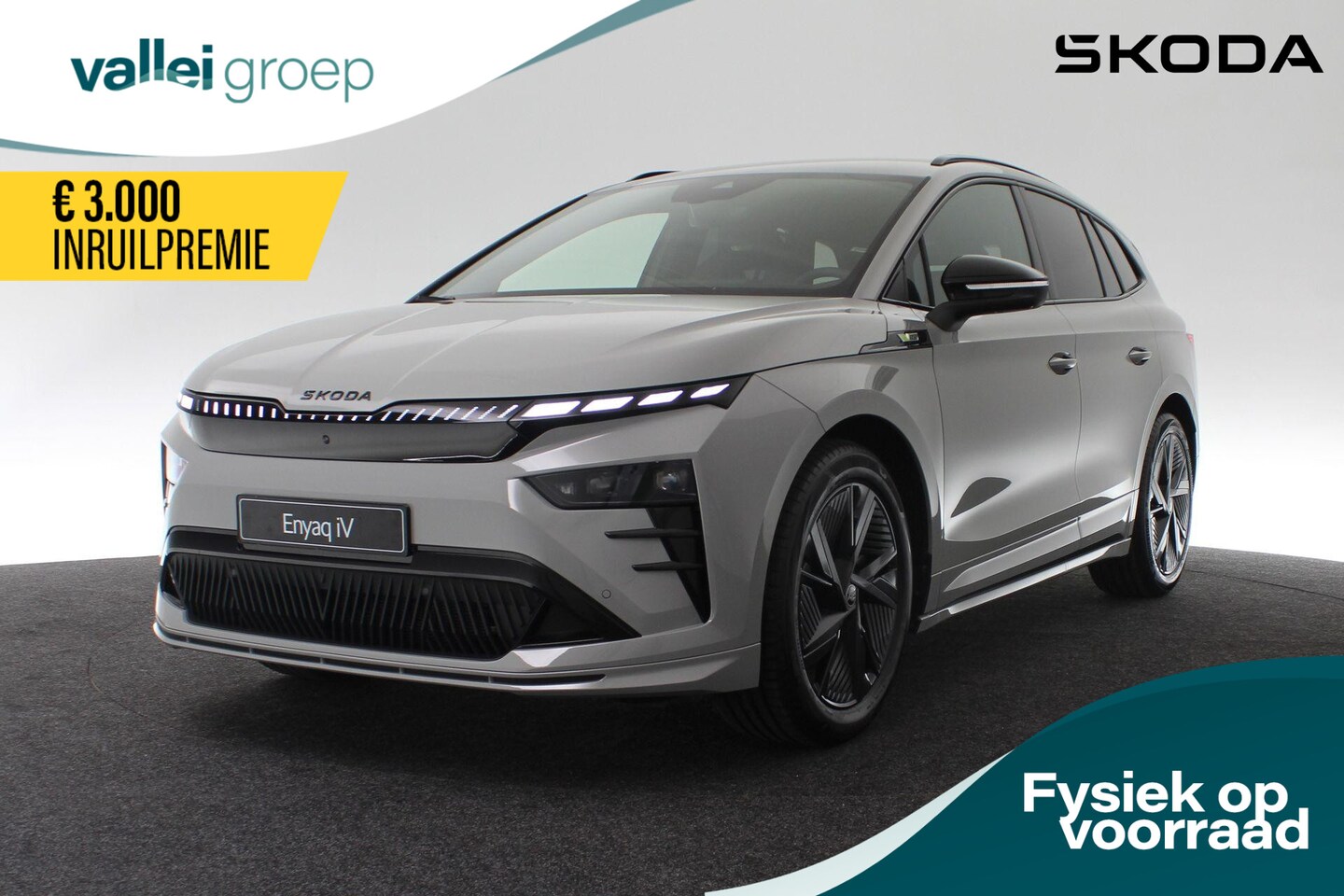 Skoda Enyaq iV - RS Elektromotor 250 kW / 340 pk | Adaptive Cruise Control | RS Interieur | Elektrisch vers - AutoWereld.nl