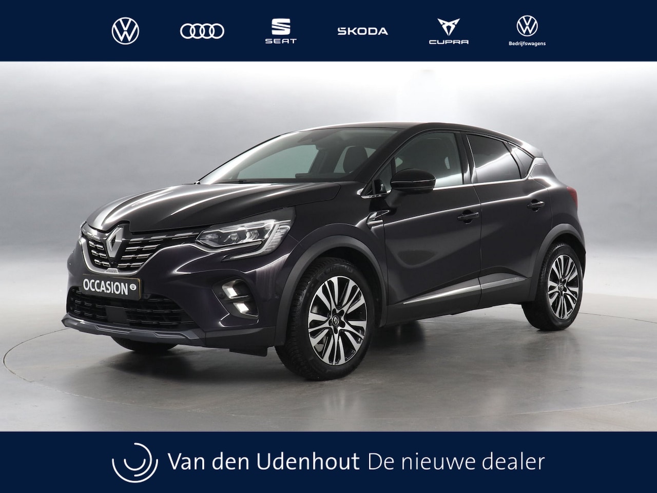 Renault Captur - 1.3 TCe 155pk Initiale Paris Automaat / Navigatie / Camera / Bose / Trekhaak - AutoWereld.nl