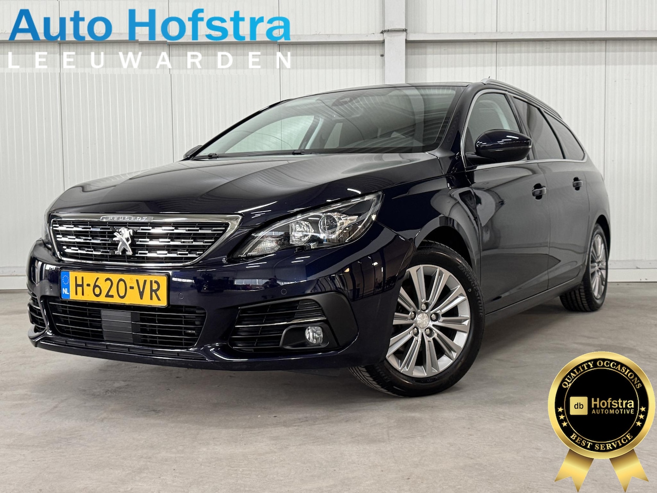 Peugeot 308 SW - 1.2 PureTech Blue Lease Premium 131 PK PANODAK CAMERA TREKHAAK - AutoWereld.nl
