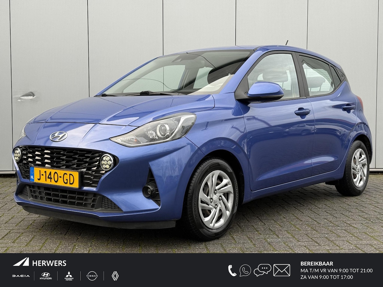 Hyundai i10 - 1.0 Premium / 1e eig. / Navigatie / Camera achter / Parkeersensoren achter / Climate Contr - AutoWereld.nl