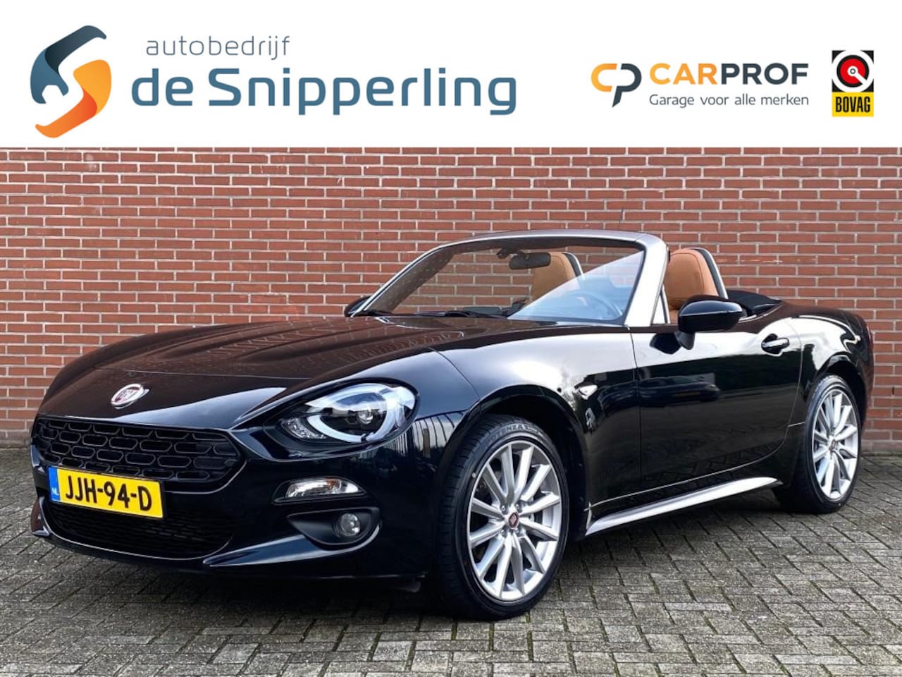 Fiat 124 Spider - 1.4 M-AIR T LUSSO AUTOMAAT NAV CRUISE CAMERA PDC LEER XENON LMV - AutoWereld.nl