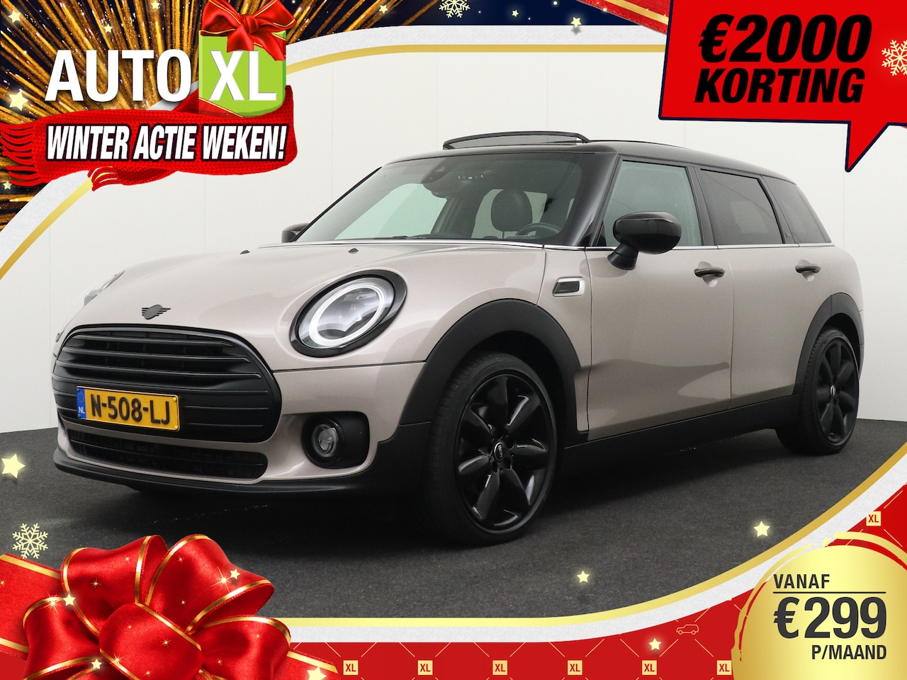 MINI Clubman - 1.5 136 PK Aut. Cooper Richmond Park Edition Pano-dak Stoelverw. Carplay 2k - AutoWereld.nl