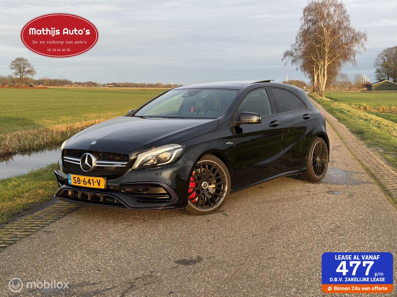 Mercedes-Benz A-klasse - AMG 45 4MATIC Pano Schaalstoelen! Super nette staat! - AutoWereld.nl