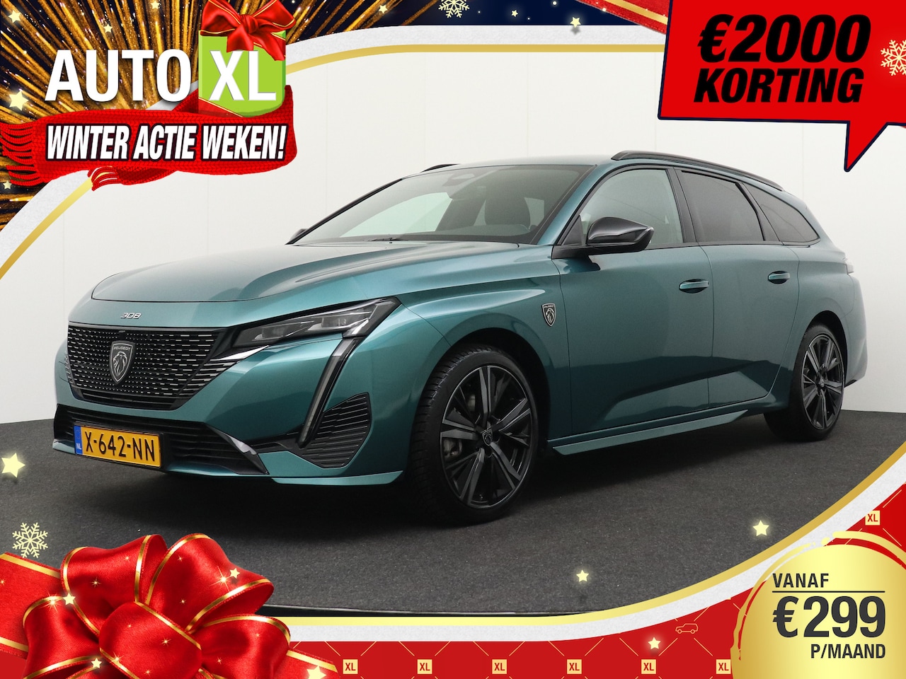 Peugeot 308 SW - 1.2T 131 PK Aut. GT Memory/Massage HUD Adapt.Cruise 18'LMV 1k - AutoWereld.nl