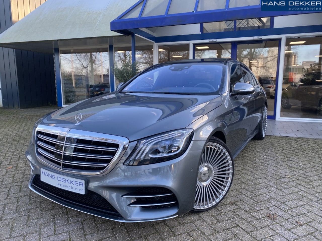 Mercedes-Benz S-klasse - 560 4Matic Premium Plus / Burmester / Panoramadak / Headup Displ - AutoWereld.nl