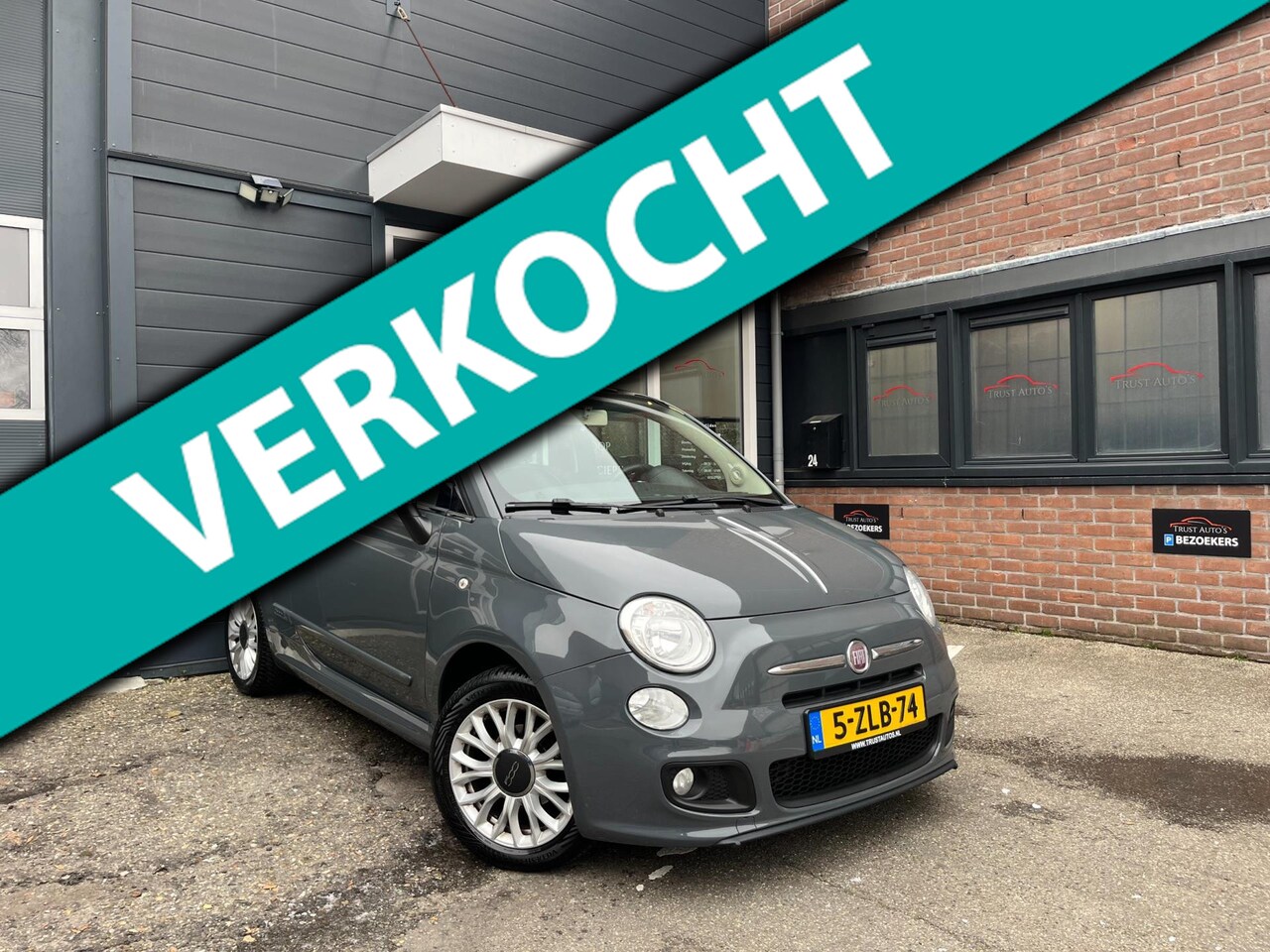 Fiat 500 - 1.2 Lounge 500S|Pano|Airco|Leder|Digitale cockpit - AutoWereld.nl