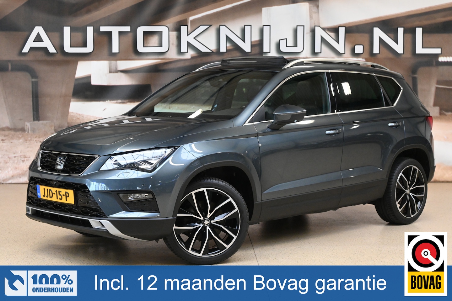 SEAT Ateca - 1.5 TSI 150pk Xcellence Business Intense | Leder | 360° Camera |­­ Panoramadak | 100% (Dea - AutoWereld.nl