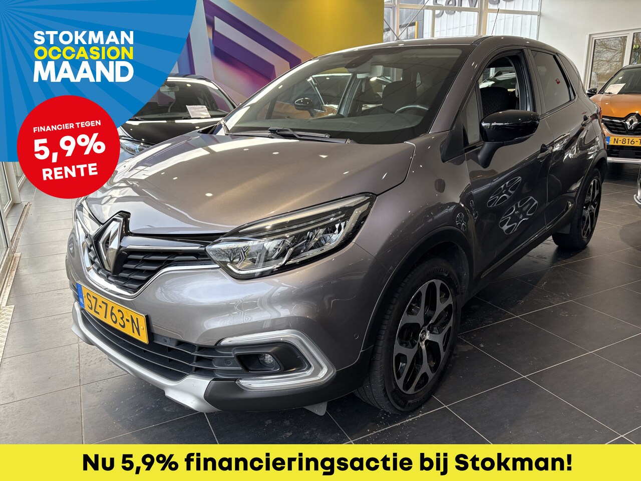 Renault Captur - 0.9 TCe Intens | Navigatie | Cruise | Climat Control | Camera | dodehoek sensor - AutoWereld.nl