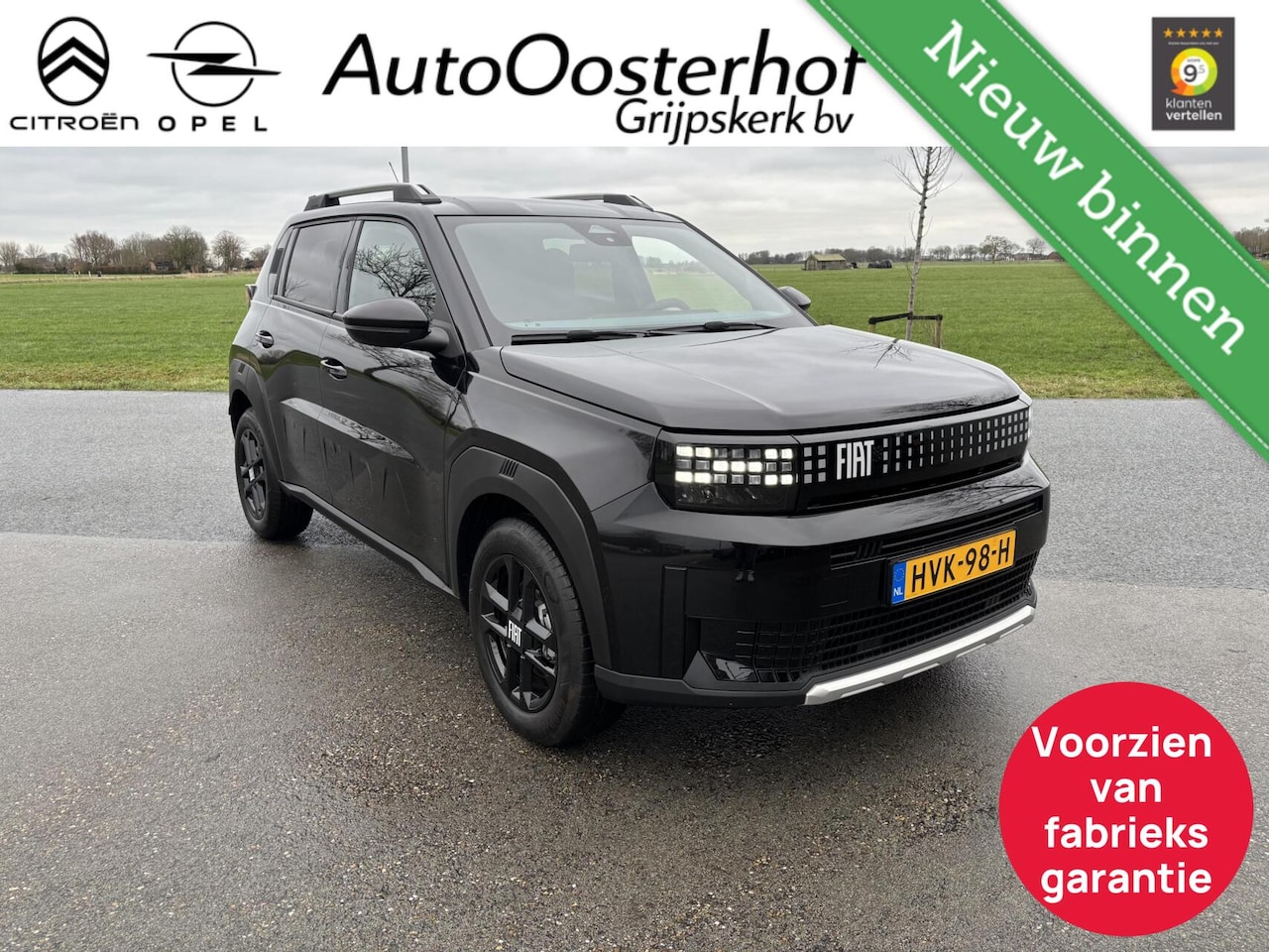 Fiat Grande Panda - 101pk Hybrid Icon+Pack Style Automaat - AutoWereld.nl