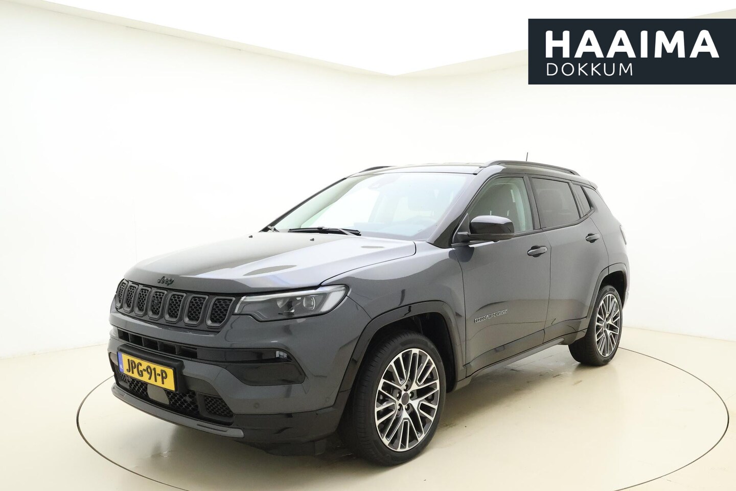 Jeep Compass - 1.5T e-Hybrid S Automaat | Navigatie | Lederen bekleding | Stoel & Stuurverwarming | Keyle - AutoWereld.nl