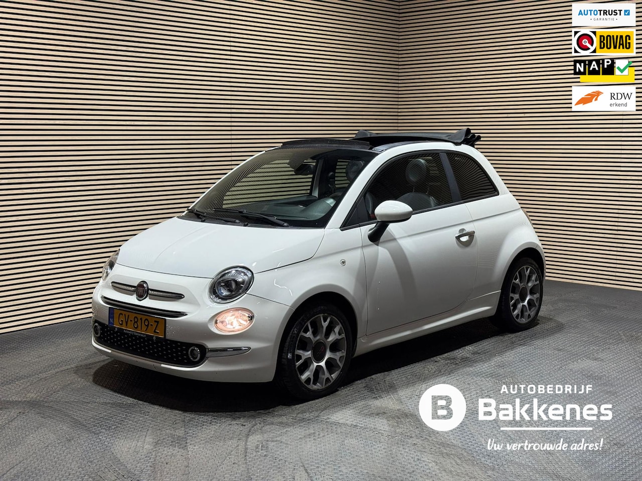Fiat 500 C - 0.9 TwinAir Turbo 500S | Airco | NAP | Volledig onderhoud - AutoWereld.nl