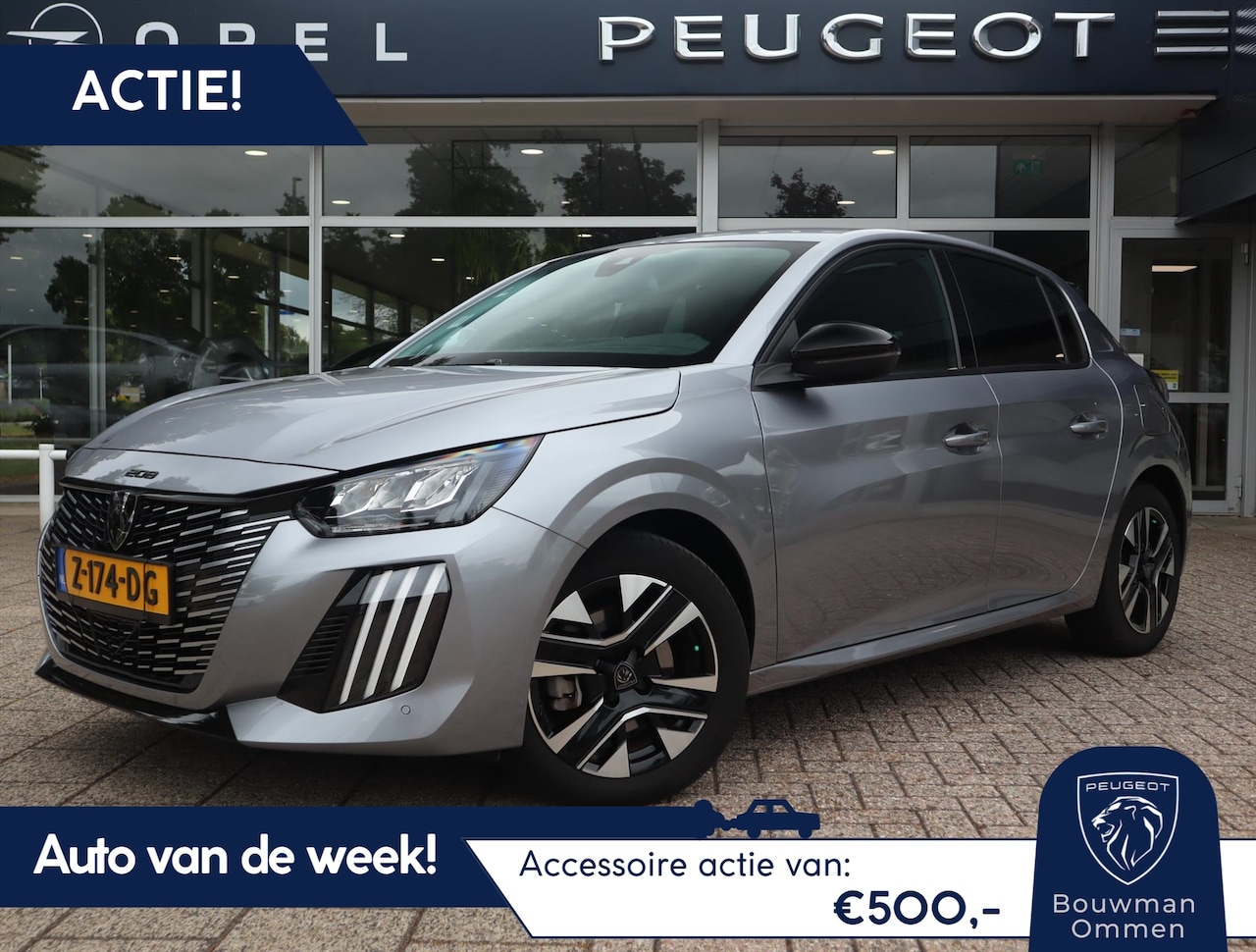 Peugeot 208 - *Auto van de Week!* Allure Hybrid 110Pk e-DCS6 automaat, Rijklaarprijs, Apple Carplay / An - AutoWereld.nl
