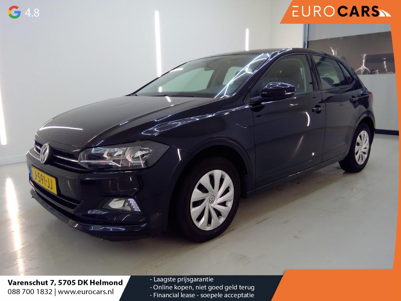Volkswagen Polo - 1.0 TSI DSG-7 Aut. Comfortline Airco Navi Carplay Adaptive Cruise Control DAB+ NL Auto+ Hi - AutoWereld.nl