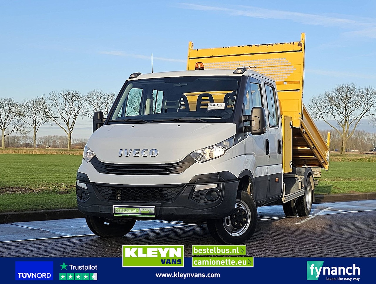 Iveco Daily - 35C14 DUB.Cab Kipper AC! - AutoWereld.nl
