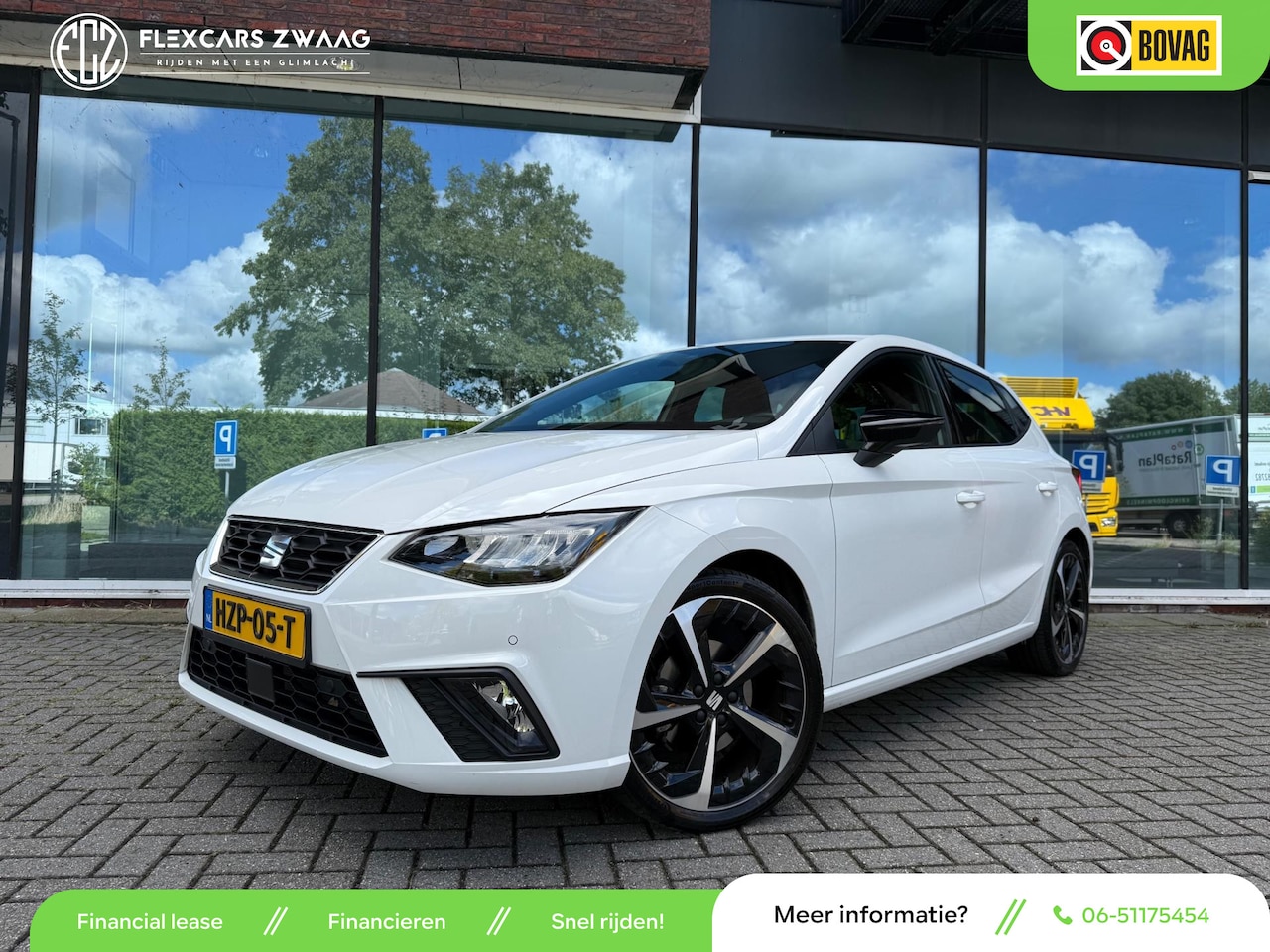 SEAT Ibiza - 1.0 TSi FR Business Connect - Automaat - Camera - Parkeerhulp - Winterpakket - AutoWereld.nl