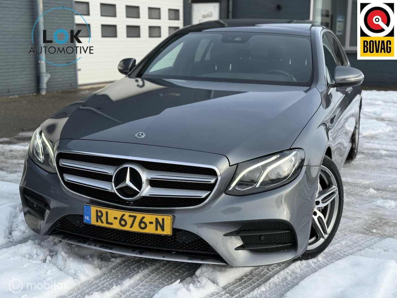 Mercedes-Benz E-klasse - 200 Business Solution AMG PANO|LEDER|CAMERA - AutoWereld.nl