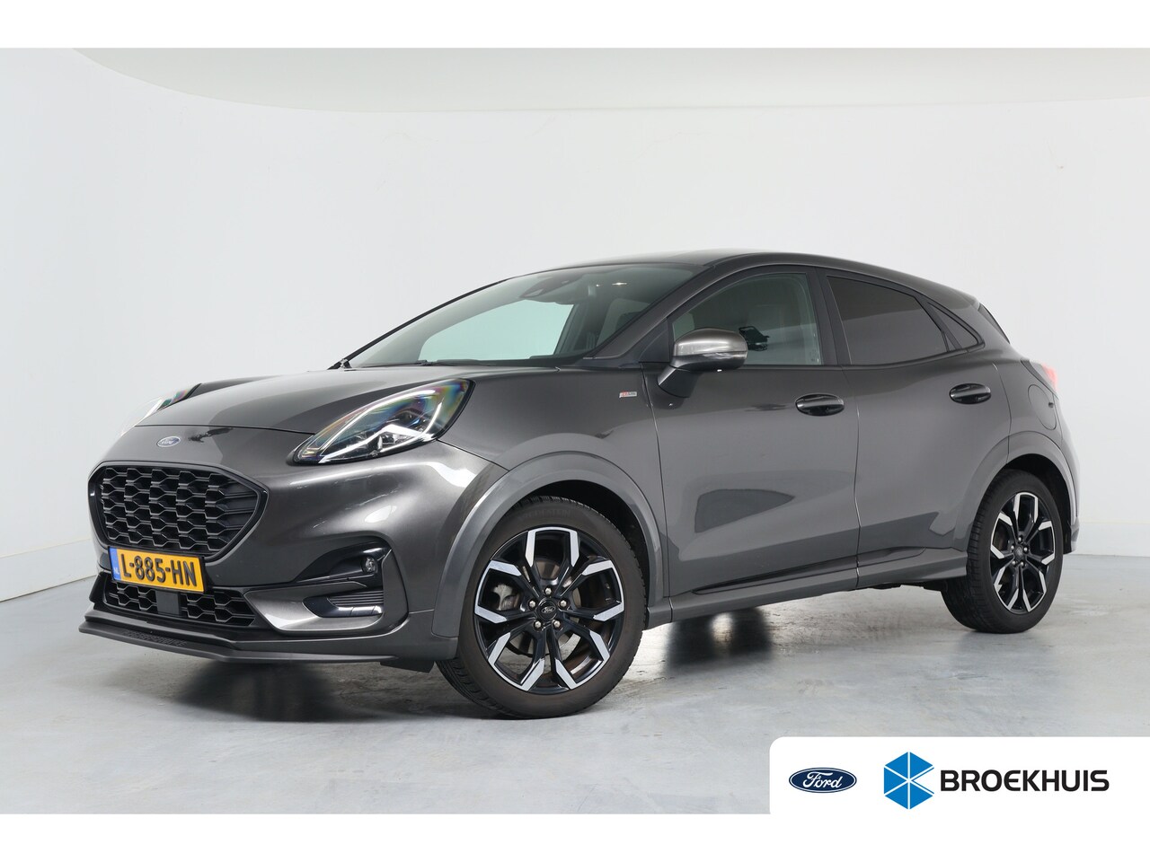 Ford Puma - 1.0 EcoBoost Hybrid ST-Line X | Winter Pack | Trekhaak | Clima | Navi | Keyless | Half Led - AutoWereld.nl
