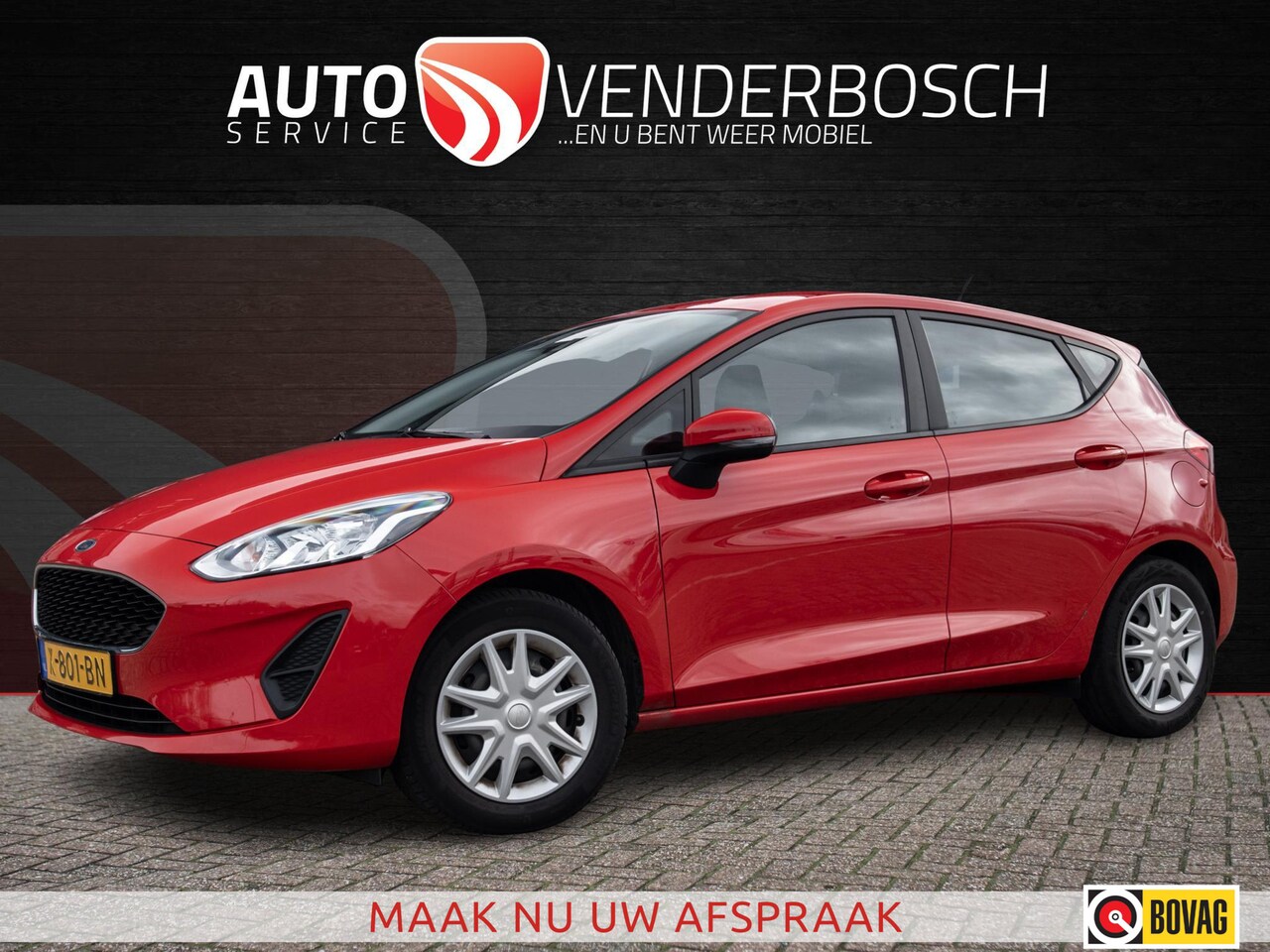Ford Fiesta - 1.0 EcoBoost Connected 95pk | Apple CarPlay | Cruise Control | Airco - AutoWereld.nl