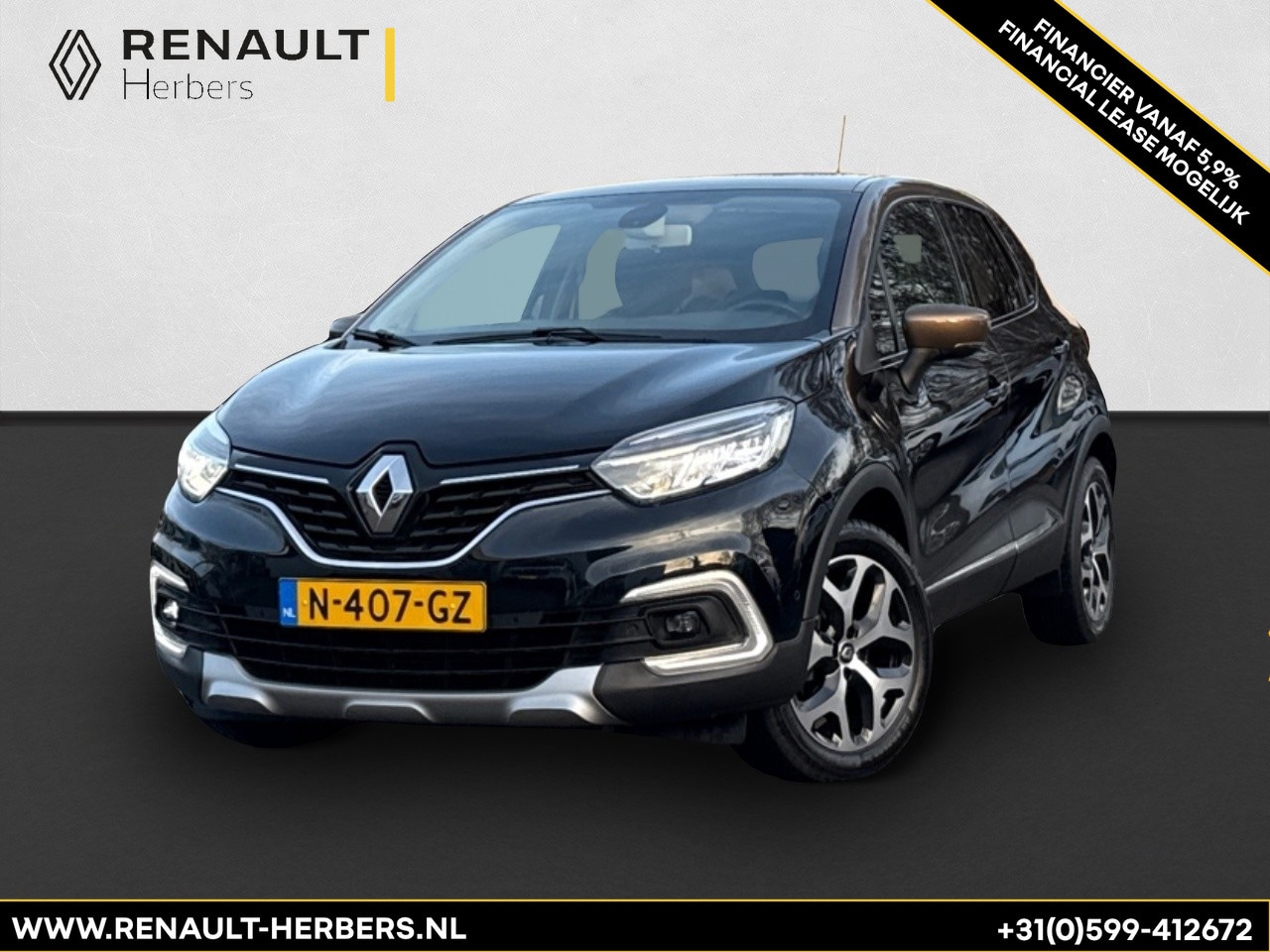 Renault Captur - 0.9 TCe Intens NAVI / STOELVERW / CAMERA / CRUISE / PDC V+A / BOSE - AutoWereld.nl