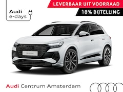 Audi Q4 e-tron - 45 quattro S edition Competition 82 kWh 286pk | Assistentiepakket plus | Optiek pakket zwa