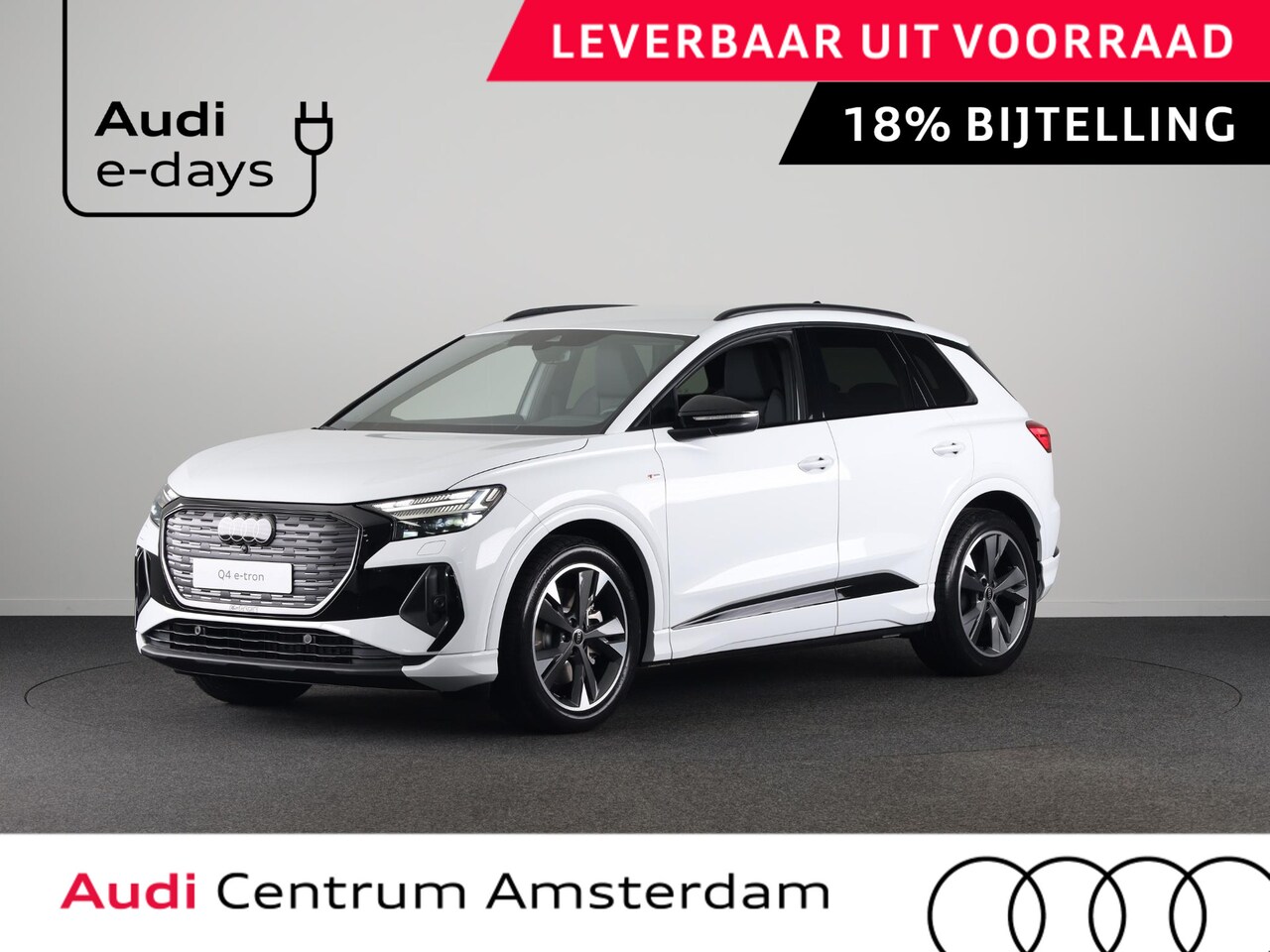 Audi Q4 e-tron - 45 S edition Competition e-tron 82 kWh 286 pk | Assistentiepakket plus | Comfortpakket plu - AutoWereld.nl