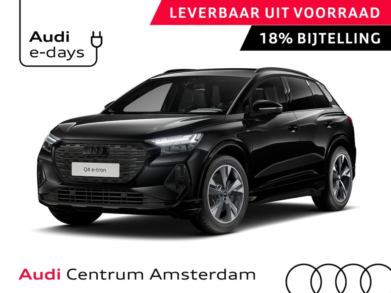 Audi Q4 e-tron - 45 S edition Competition 82 kWh 286 pk | Assistentiepakket plus | Comfortpakket plus | Hea - AutoWereld.nl