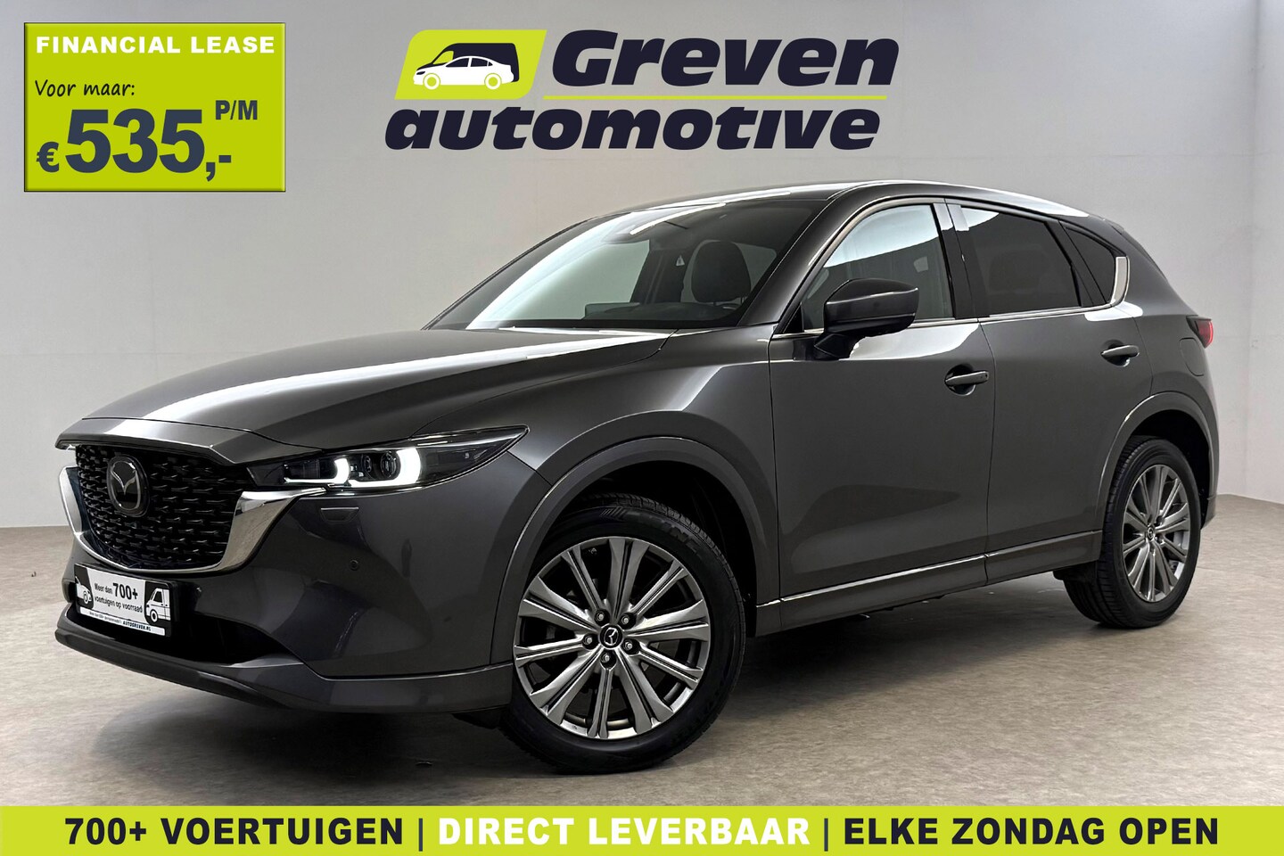 Mazda CX-5 - 2.0 165PK e-Skyactiv Takumi | 360° | Memory | Adap. Cruise | Bose | Stoel/Stuur verwarmd | - AutoWereld.nl