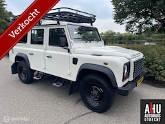 Land Rover Defender 110 - 2.4 TD SW 110/Grijs Kenteken/Camper