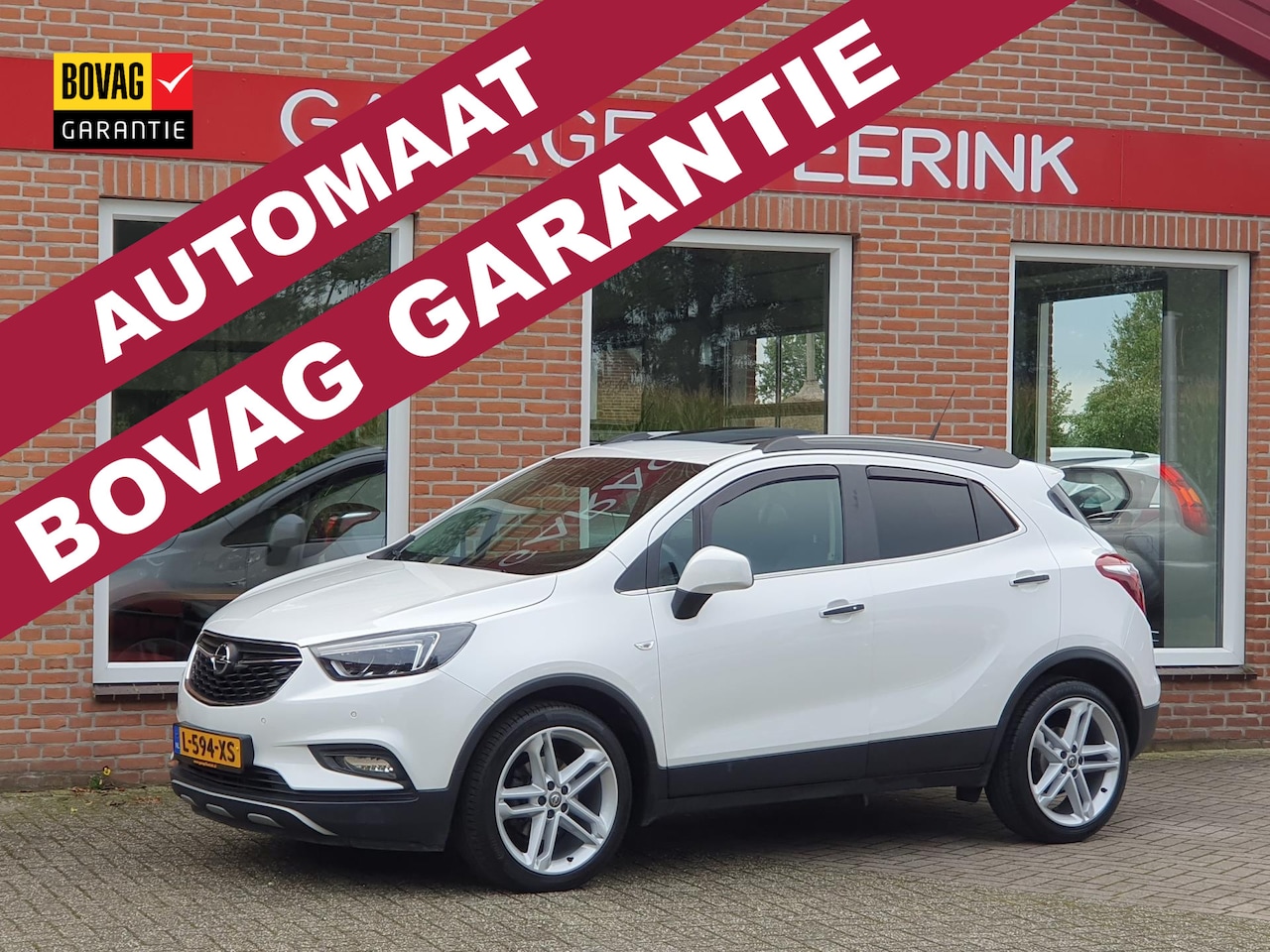 Opel Mokka X - 1.4 Turbo Innovation 140PK 5drs AUTOMAAT clima, cruise, navi, pdc, camera, keyless, carpla - AutoWereld.nl