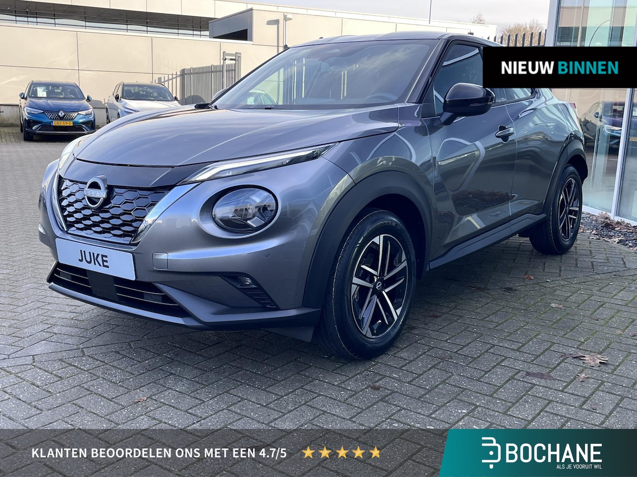 Nissan Juke - 1.6 Hybrid N-Connecta Cold Pack nu met 4300 Voorraad korting - AutoWereld.nl