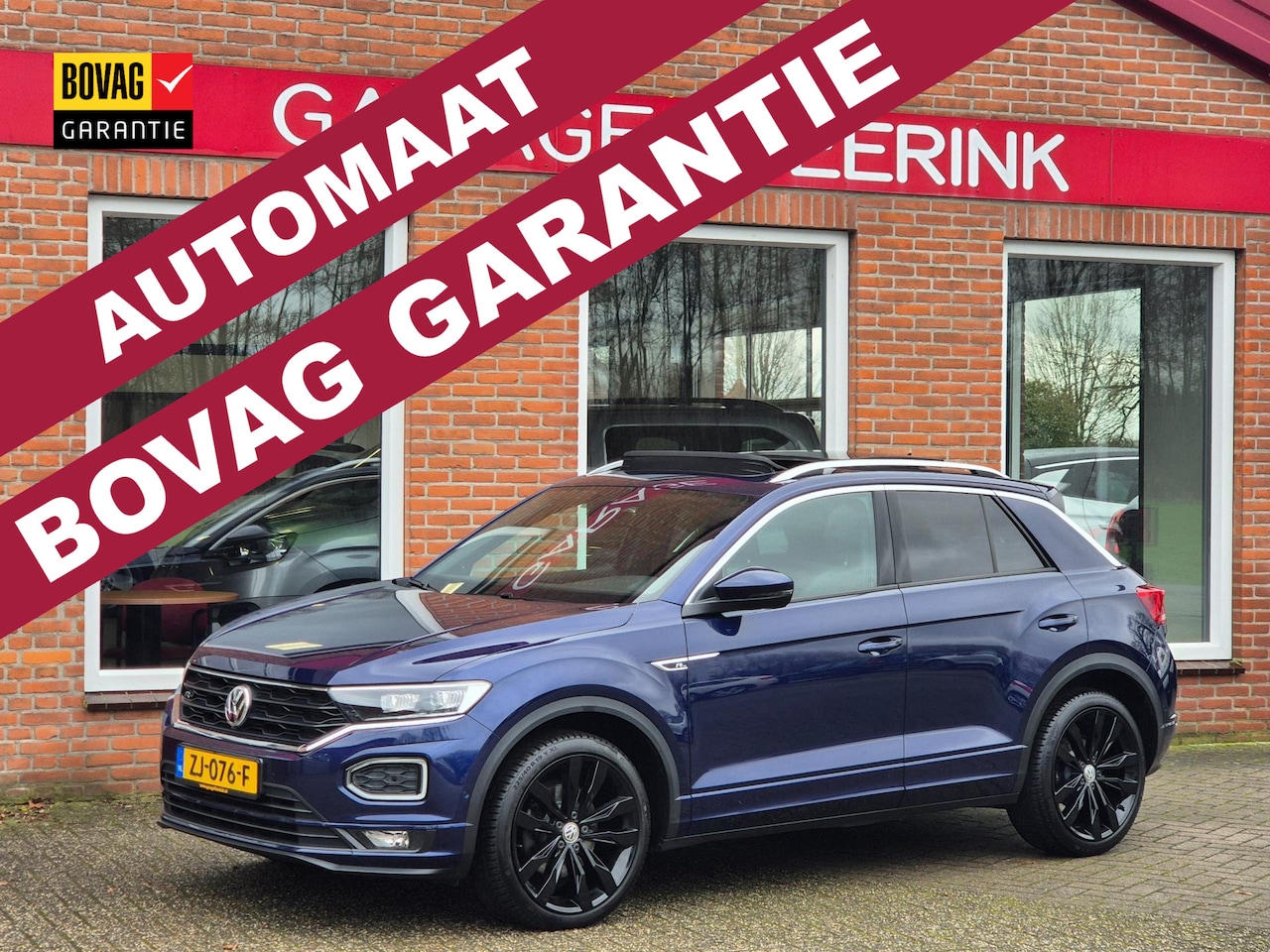 Volkswagen T-Roc - 2.0 TSI 4Motion Sport Business R 190PK 5drs AUTOMAAT clima, adapt.cruise, navi, carplay, t - AutoWereld.nl