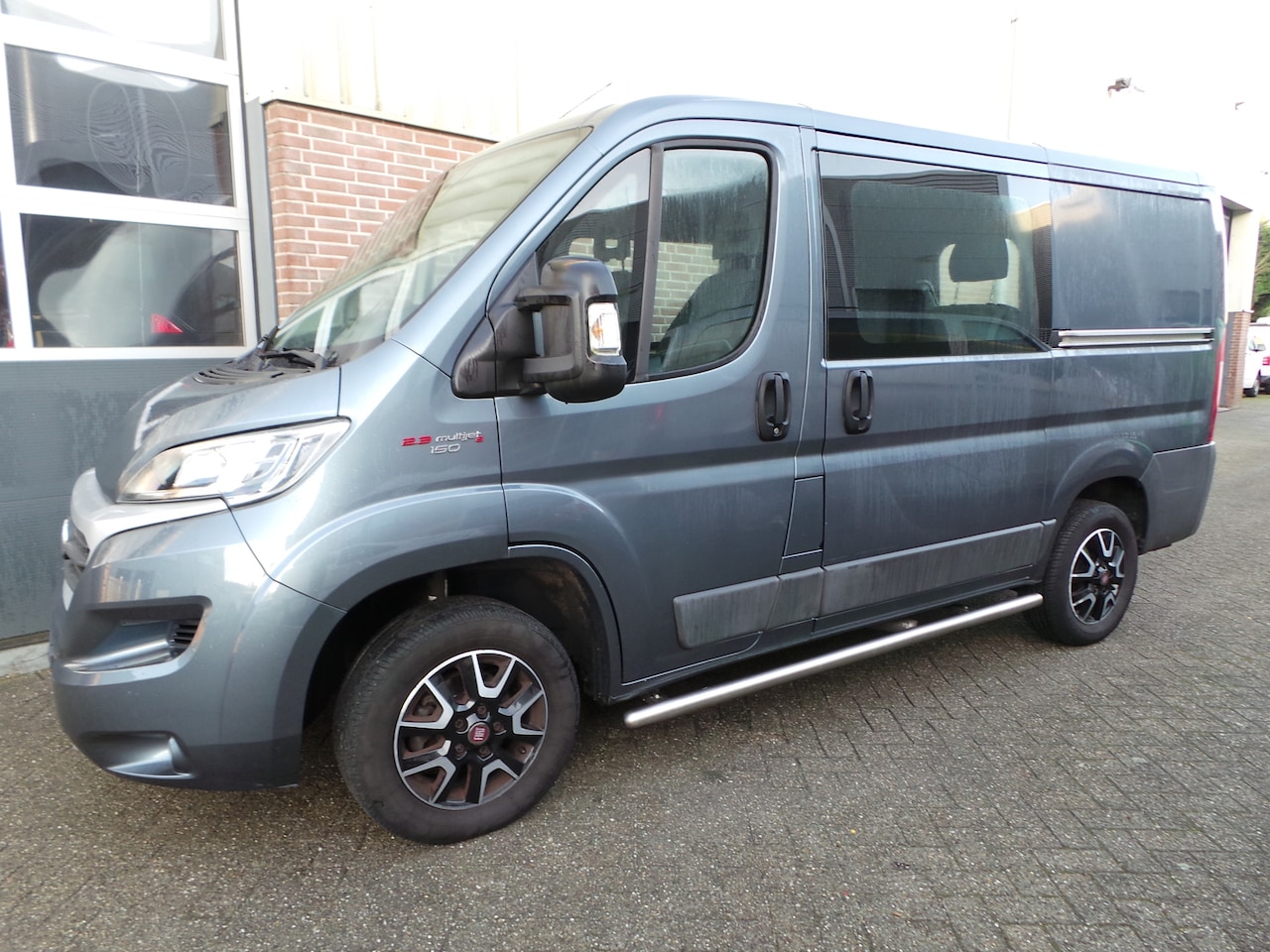 Fiat Ducato - 30 2.3 MultiJet Aut. L1 Rolstoelvervoer met lift Airco,Cruis,Navi,Standkachel,2 Schuifdeur - AutoWereld.nl