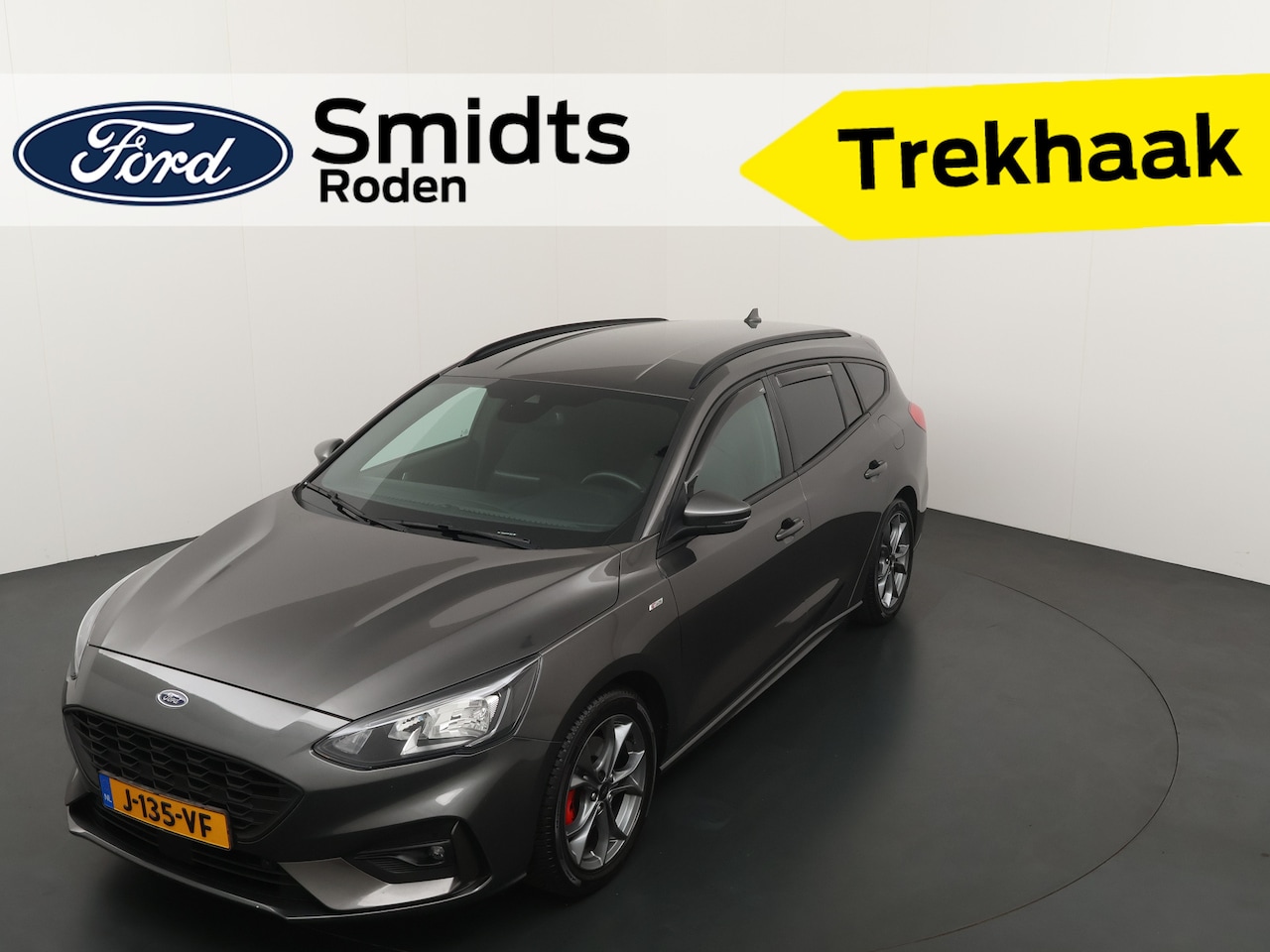 Ford Focus Wagon - EcoBoost Hybrid 125 pk ST Line | Trekhaak | Camera | LED | Keyless entry | 100% dealer ond - AutoWereld.nl
